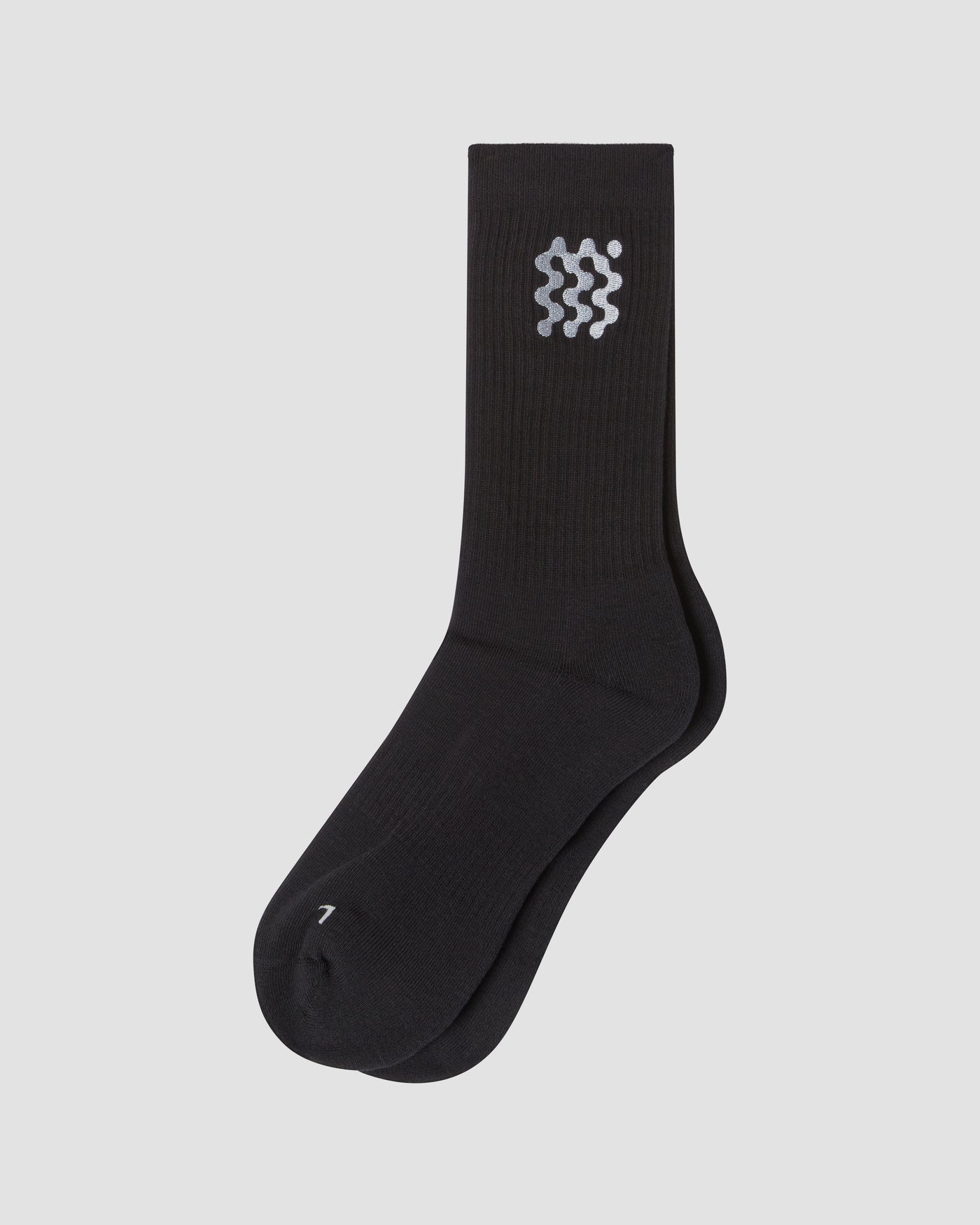 Black Crew Sock